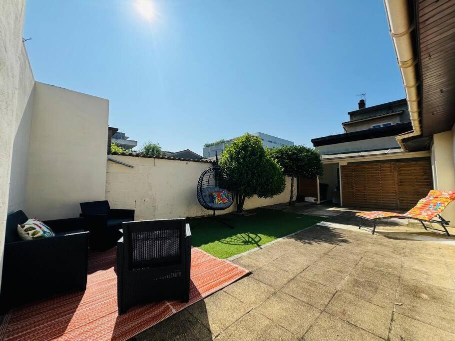 Le Patio - Maison Avec Jardin - Wifi Bègles Exterior foto